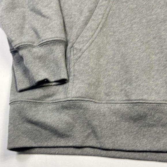 The North Face Half Dome Hoodie Sweatshirt Mens XL Gray Red Logo Pullover Fleece - Picture 4 of 12